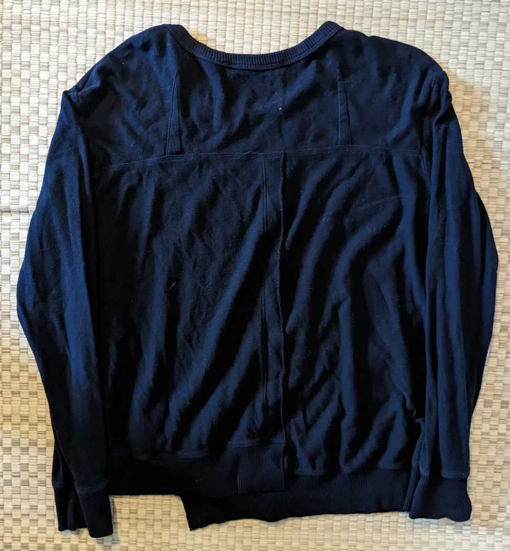 Made In Usa WILT Asymmetrical Hem Sweatshirt Slou… - image 2