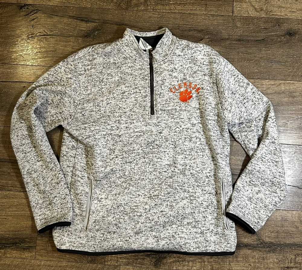 Champion Men’s Clemson Champion 1/4 Zip Pullover … - image 1