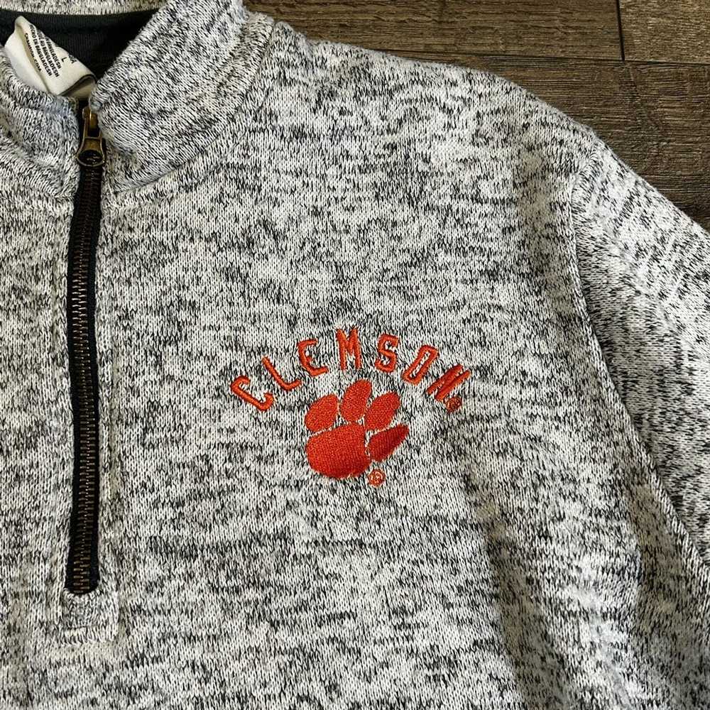 Champion Men’s Clemson Champion 1/4 Zip Pullover … - image 2