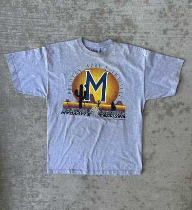 1996-01 MILWAUKEE BREWERS BURNITZ #20 MAJESTIC JERSEY M - Classic American  Sports