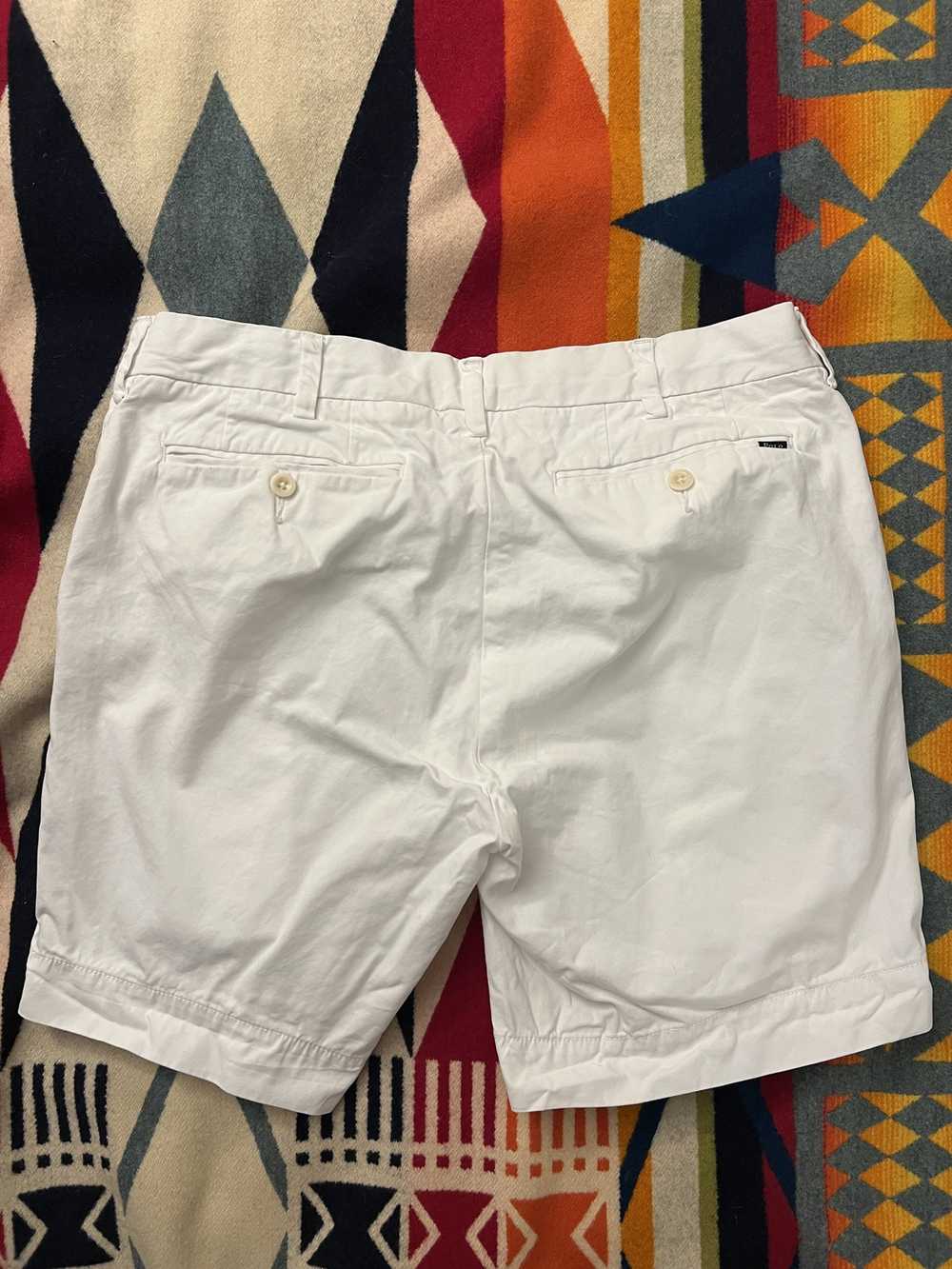 Polo Ralph Lauren Polo White Cotton Shorts - image 2