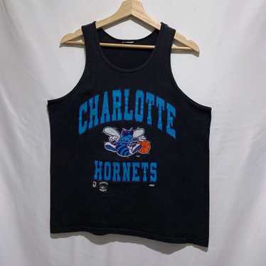 Vintage 90s Charlotte Hornets AJD wool faded two tone back spell out w –  The Retro Recovery