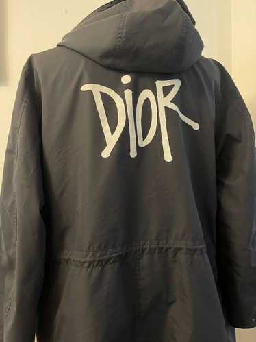 Dior Dior x Shawn Stussy | Black dior logo parka
