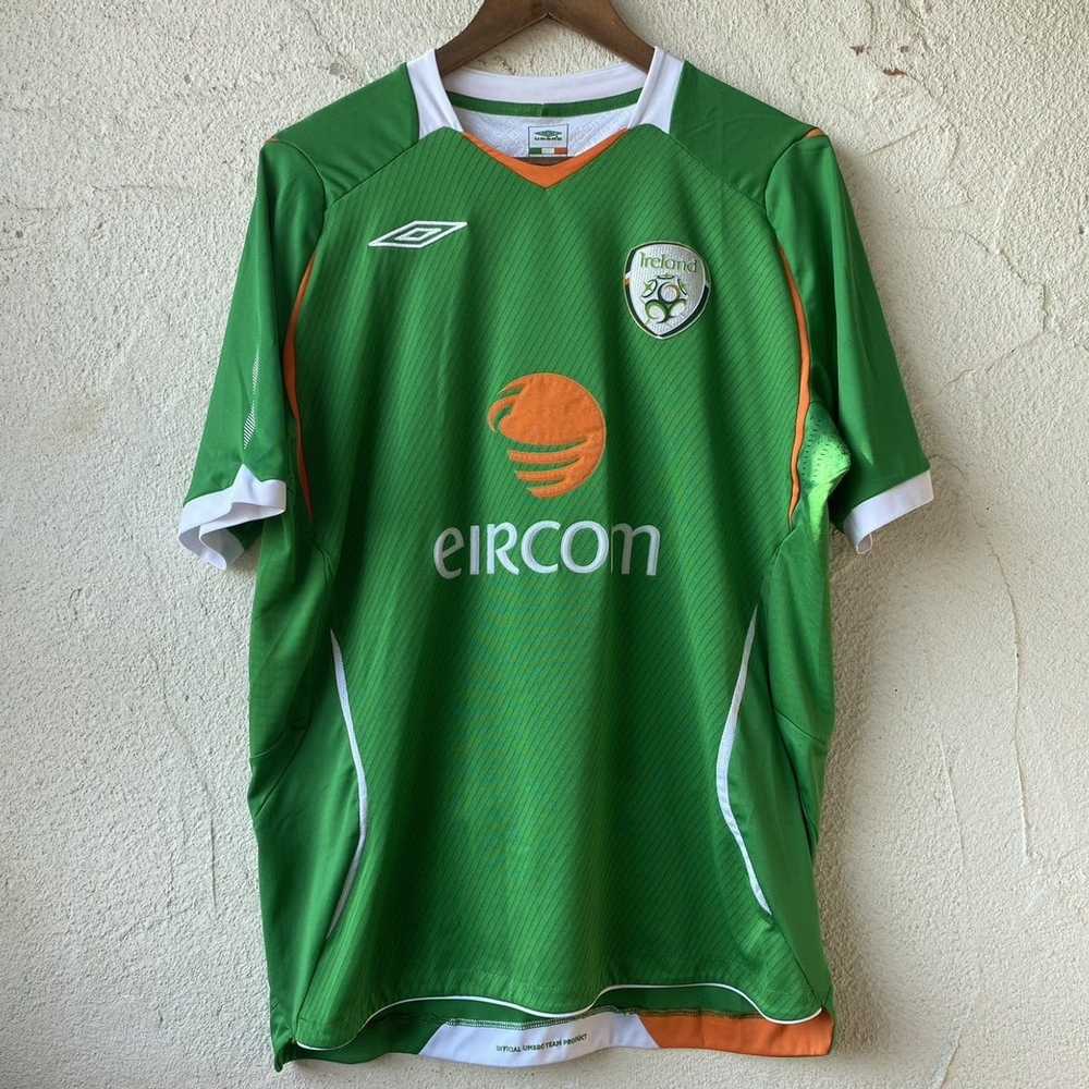 Umbro Umbro Ireland Eircom Football Soccer Jersey - image 1