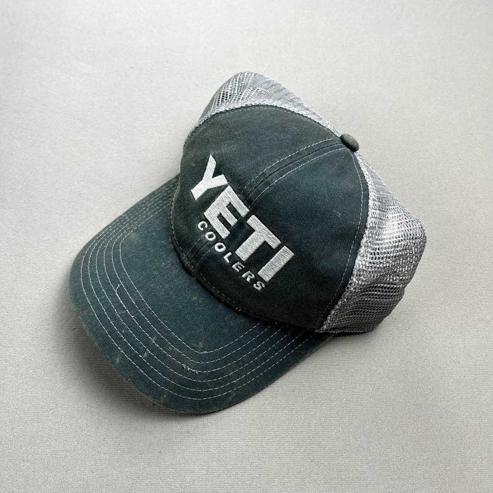 Yeti Yeti Coolers Hat Cap Snapback Trucker Green … - image 1