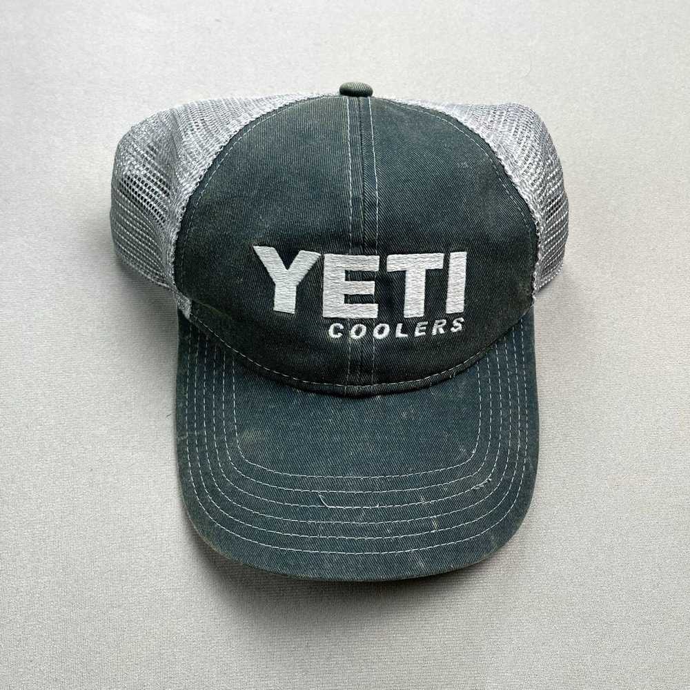 Yeti Yeti Coolers Hat Cap Snapback Trucker Green … - image 2