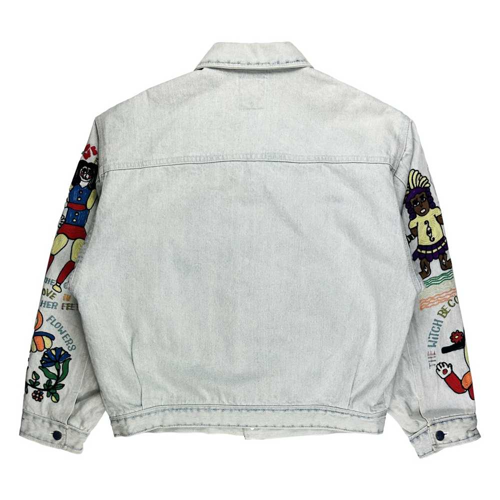 Hysteric Glamour 80's Embroidered Denim Jacket - image 2