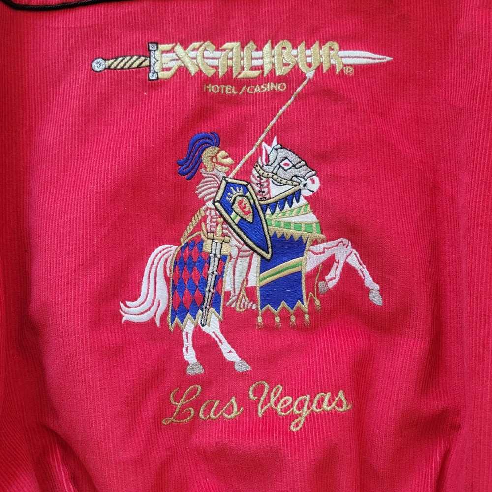 Vintage vintage 1980s Las Vegas Excalibur Corduro… - image 3