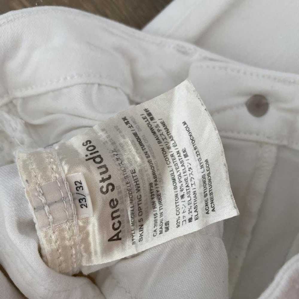 Acne Studios Acne Studios skin 5 optic white skin… - image 2