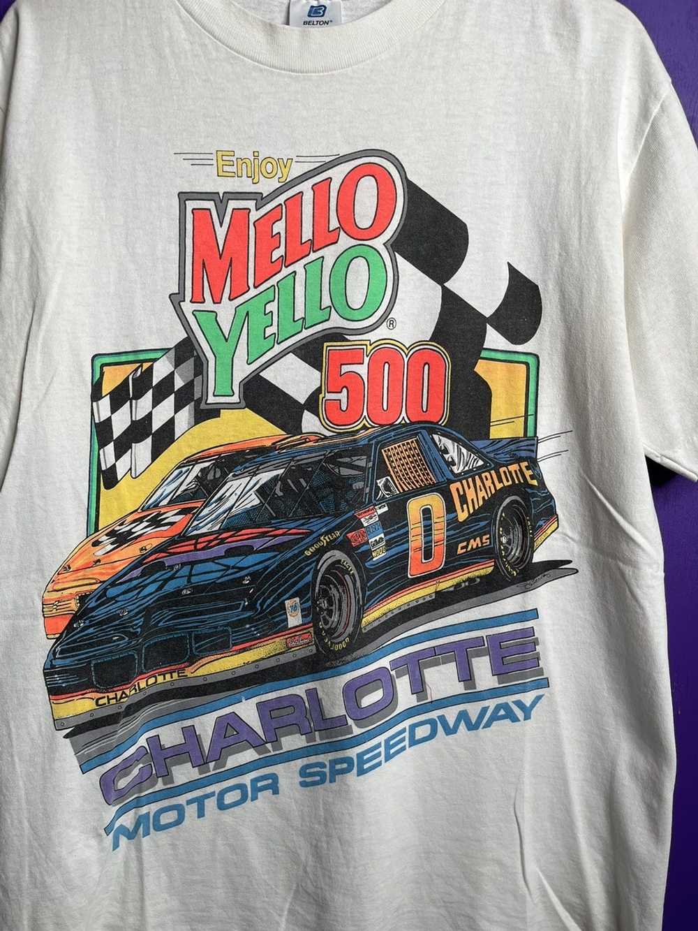 NASCAR × Vintage Vintage 90s Mello Yello Charlott… - image 3