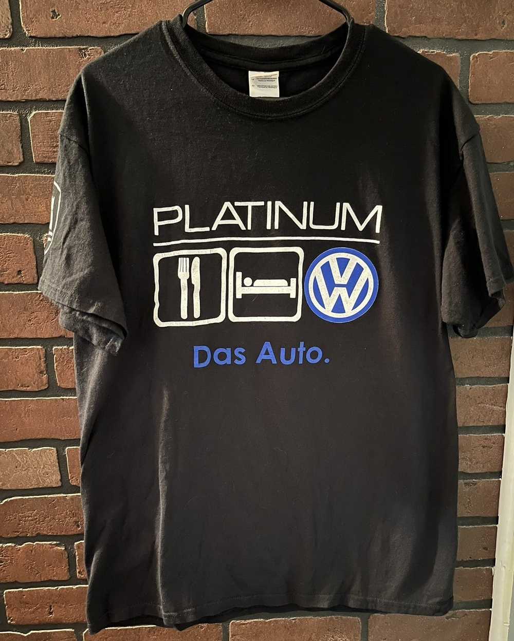 Gildan Vintage VINTAGE VW Volkswagen Logo Platinum Gem