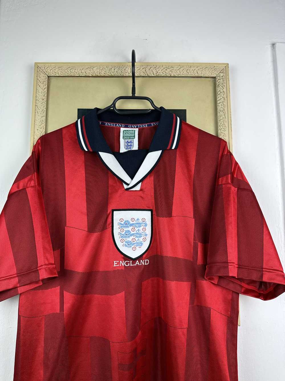 Rare × Soccer Jersey × Sportswear England footbal… - image 2