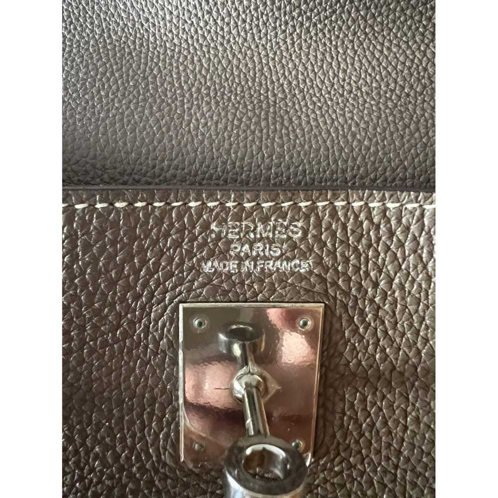 Hermès Kelly 35 leather handbag - image 2