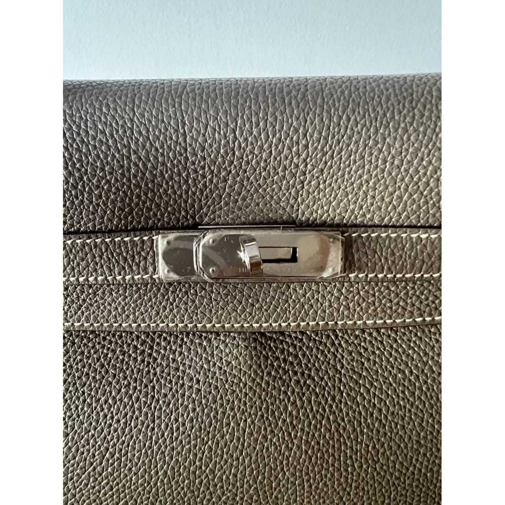 Hermès Kelly 35 leather handbag - image 8