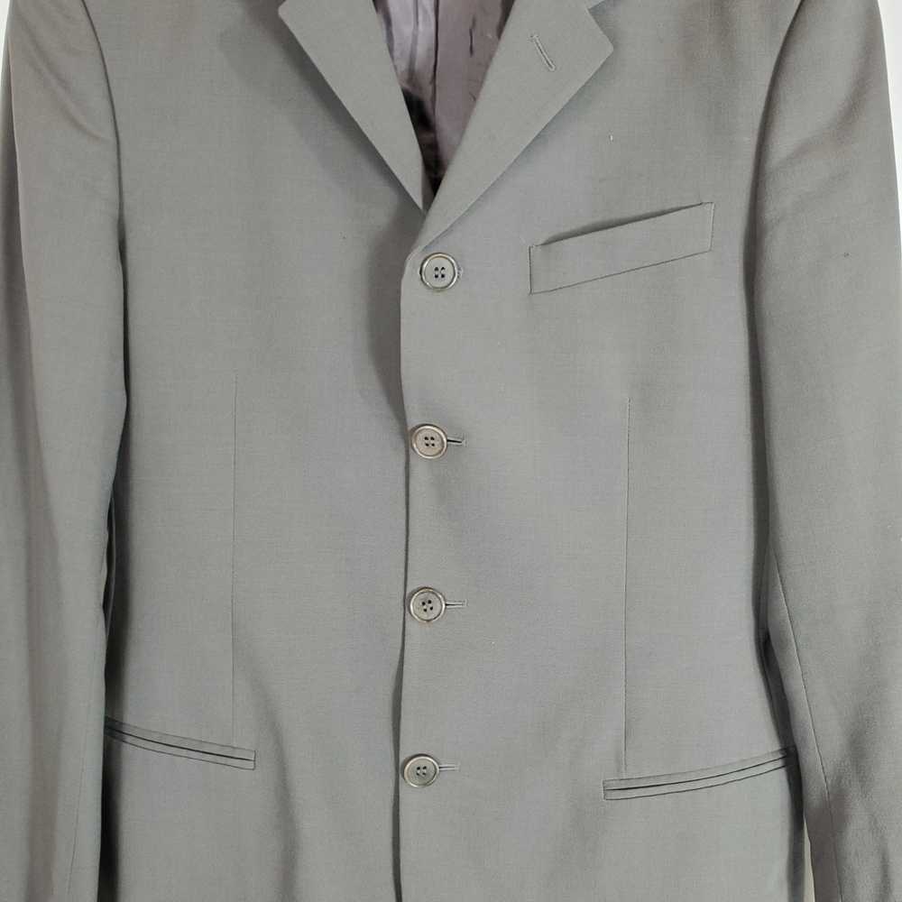 Emporio Armani Men Gray Suit Jacket Sz L - image 2