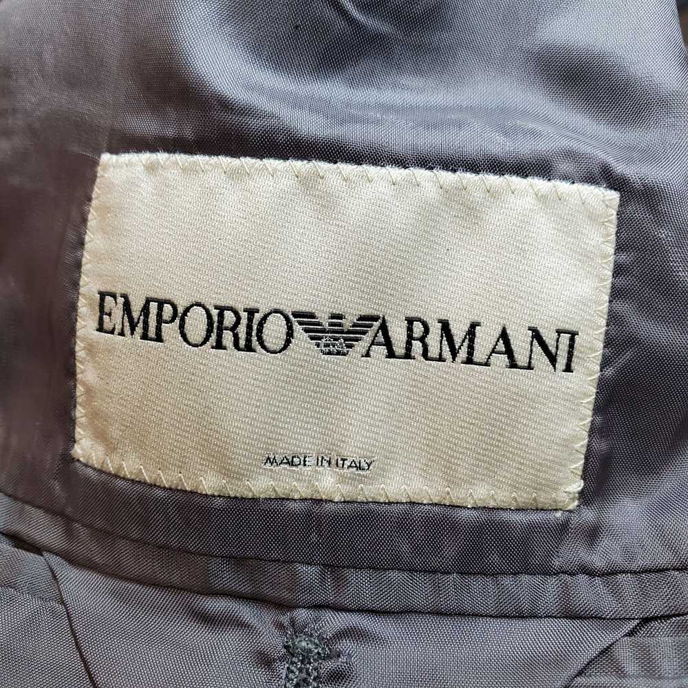 Emporio Armani Men Gray Suit Jacket Sz L - image 4
