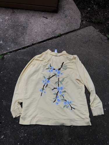 Japanese Brand × Vintage Vintage floral thin fleec