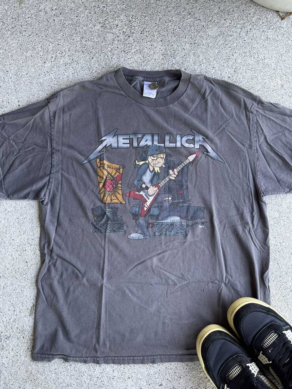 Metallica × Vintage Vintage 90's Metallica T shirt - Gem