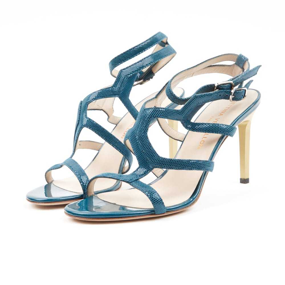 Bettina Vermillon Sandal - image 2