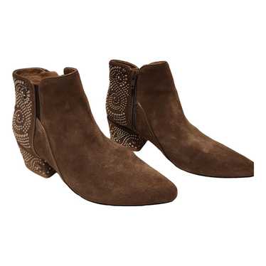 Sigerson morrison hot sale fringe boots