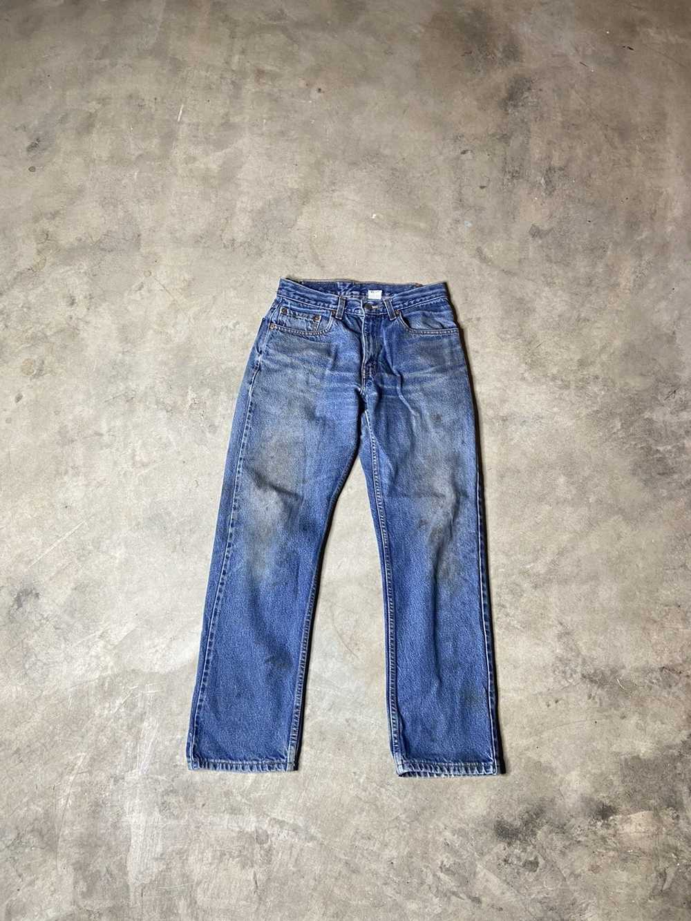 Levi's × Vintage Vintage Levi’s 505 Worn Faded De… - image 1