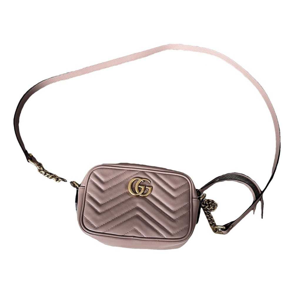 Gucci Gg Marmont leather crossbody bag - image 1