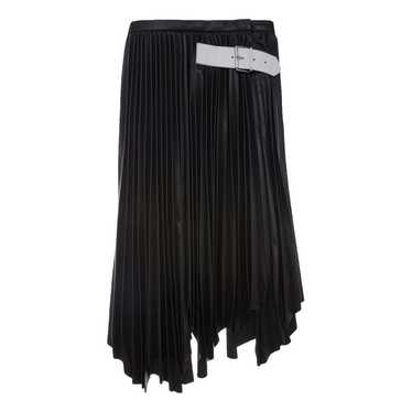 Helmut Lang Leather mid-length skirt - image 1