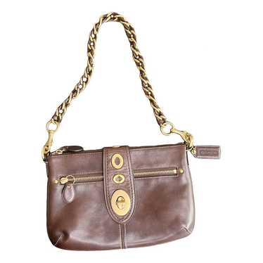 Signature sufflette leather handbag Coach Black in Leather - 31313348