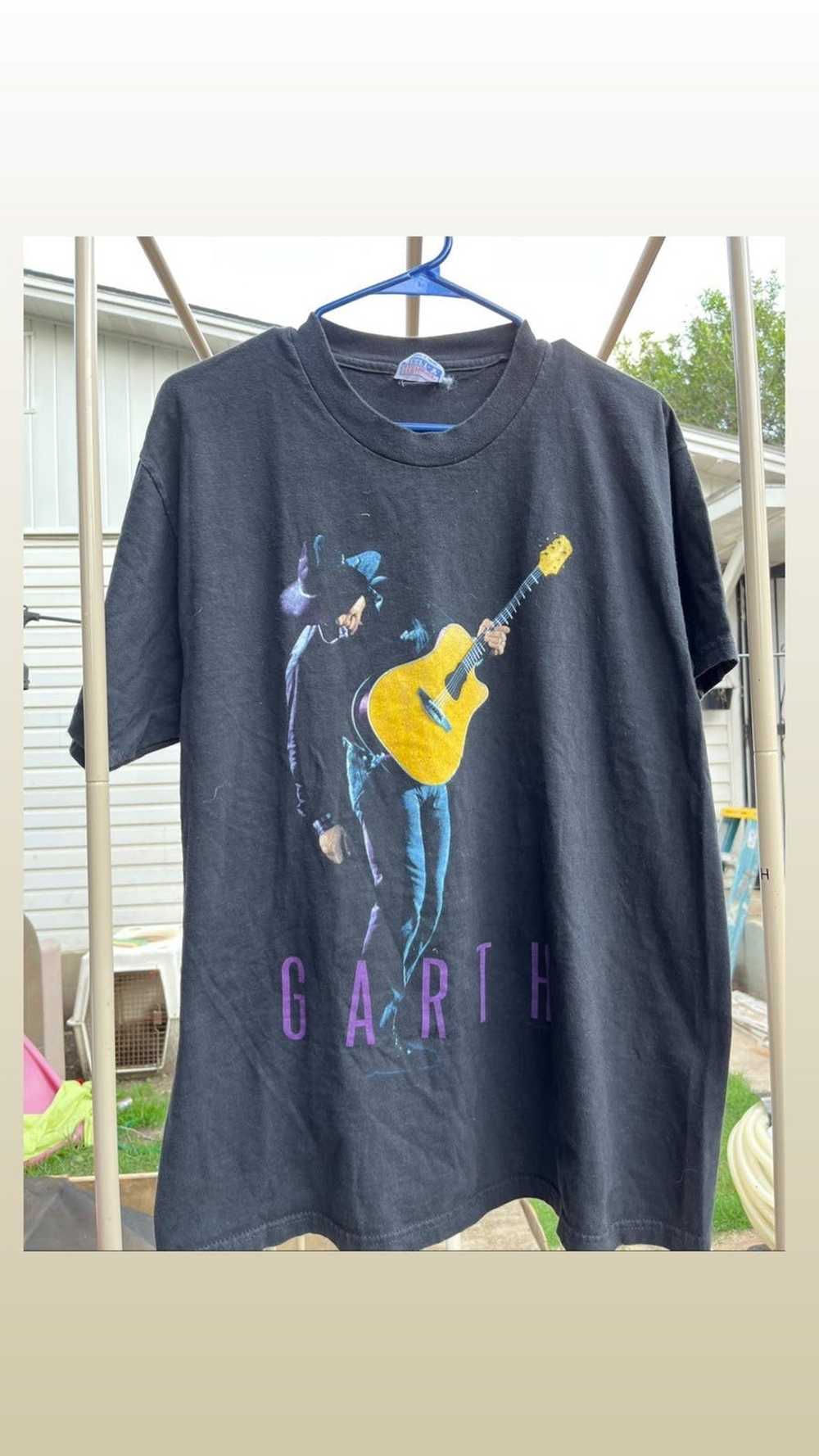 Band Tees × Streetwear × Vintage Vintage Garth br… - image 1