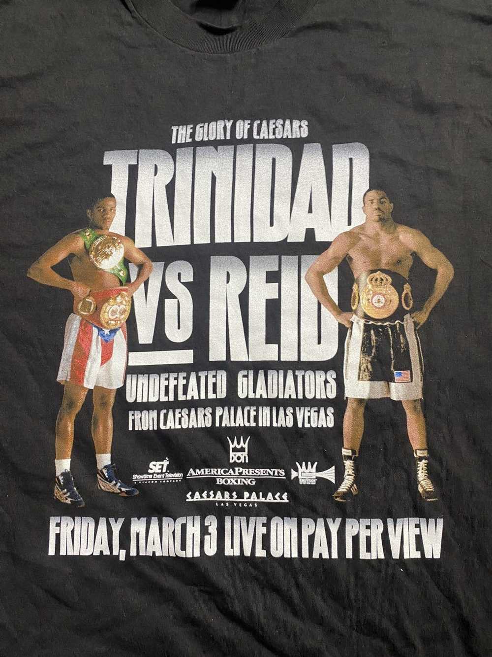 Streetwear × Vintage Boxing Trinidad Vs Reid Figh… - image 2