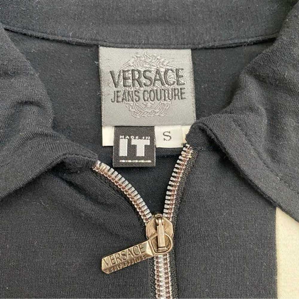 Versace Versace Jeans Couture Black & White Wool … - image 10