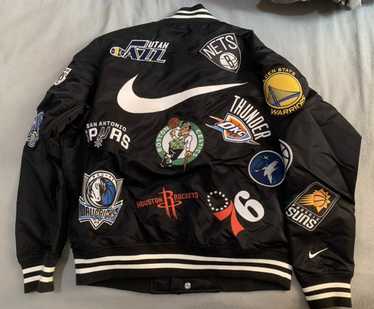 Nike New Jersey Nets Vintage Throwback NBA Warm-Up Jacket 2XL