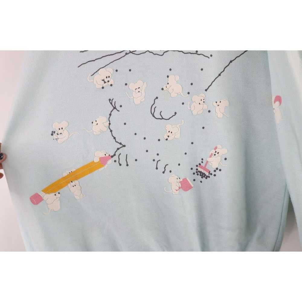 Streetwear × Vintage Vintage 90s Puff Paint Cat K… - image 6