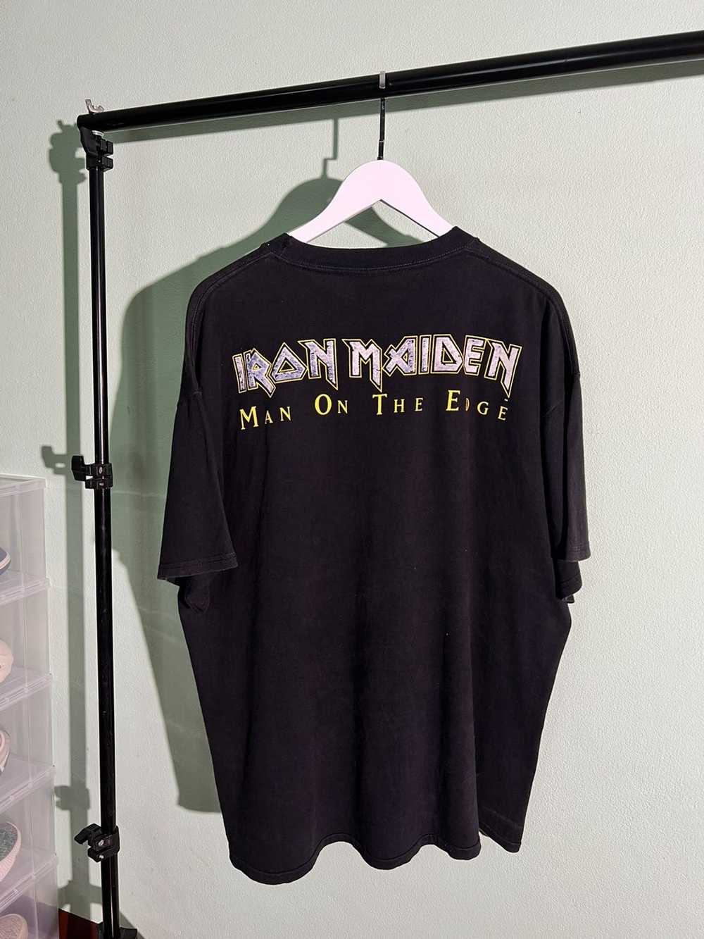 Band Tees × Iron Maiden × Vintage Vintage 1995 Ir… - image 7