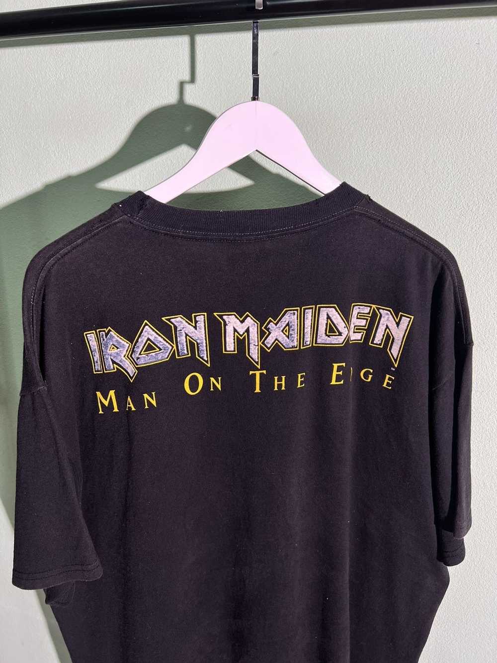 Band Tees × Iron Maiden × Vintage Vintage 1995 Ir… - image 8