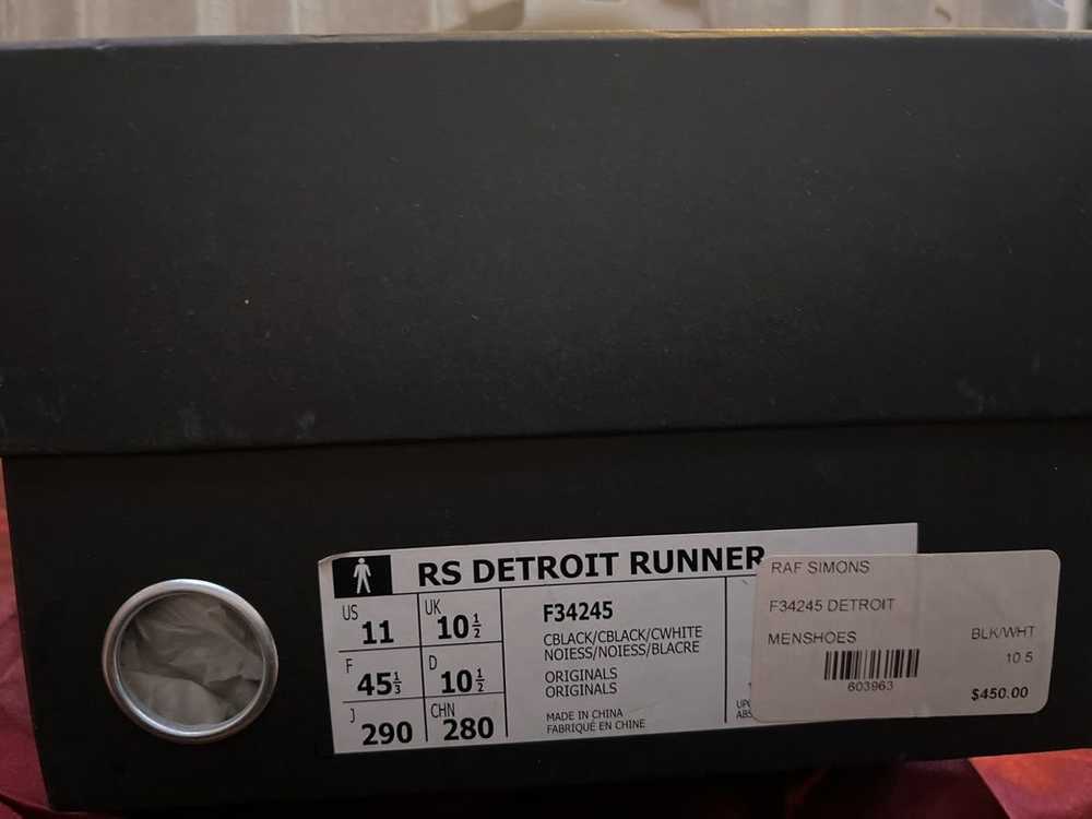 Adidas × Raf Simons RS DETROIT RUNNER w/ BOX - image 6