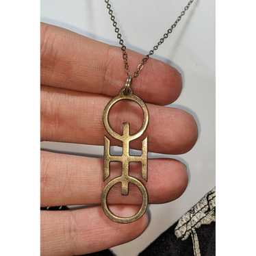 Other Silver Ohio Necklace - image 1