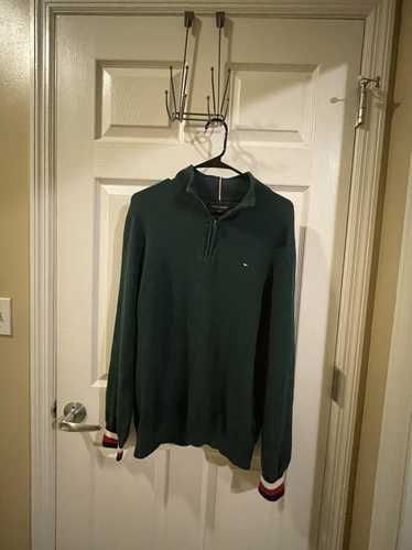 Tommy Hilfiger Green Tommy Hilfiger Polo Sweater