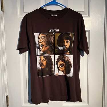 Band Tees × Vintage The Beatles 'Let It Be' T-Shi… - image 1