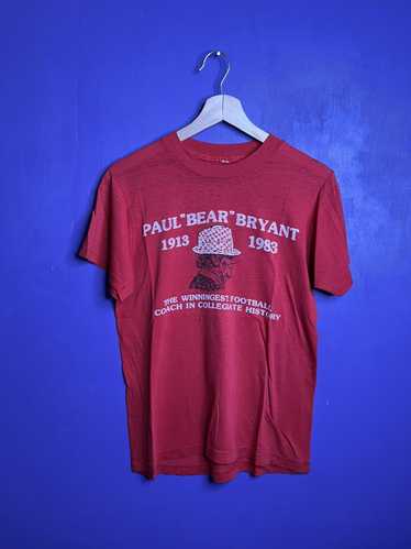 Made In Usa × Vintage Vintage 1983 Paul “Bear” Bry