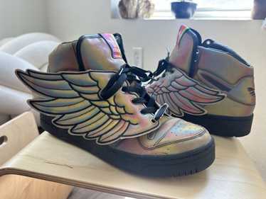 Adidas JS Foil Wings Jeremy Scott Iridescent