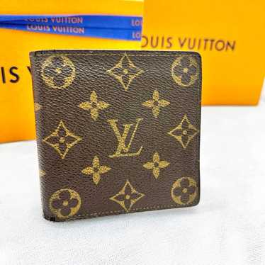 Preloved Louis Vuitton Men's Wallet Monogram Canvas Leather Slim Bifol –  KimmieBBags LLC