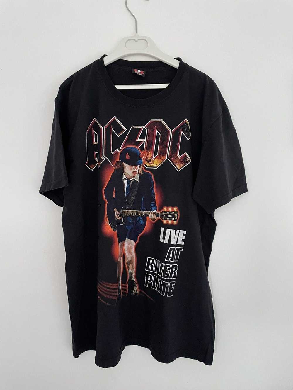 Ac/Dc × Band Tees × Vintage AC/DC live at river p… - image 1