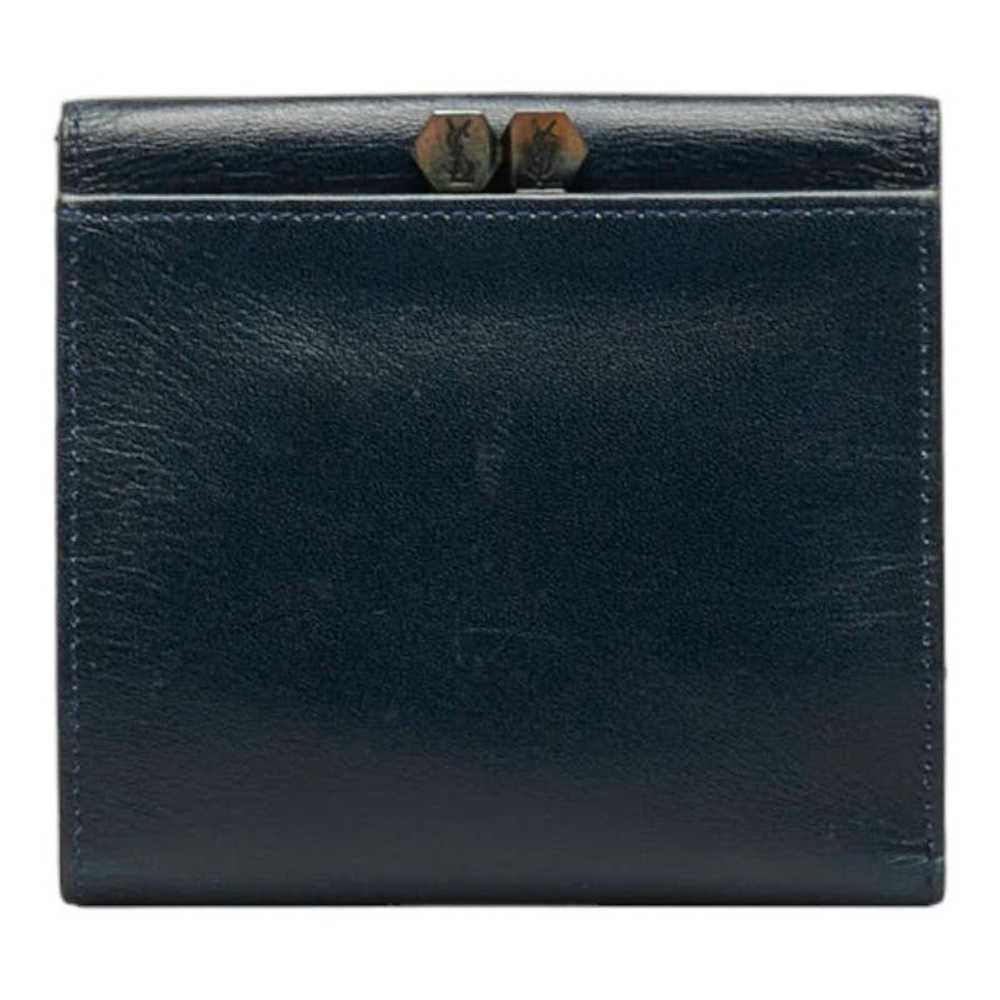 Other Other Leather Trifold Wallet Leather Short … - image 3