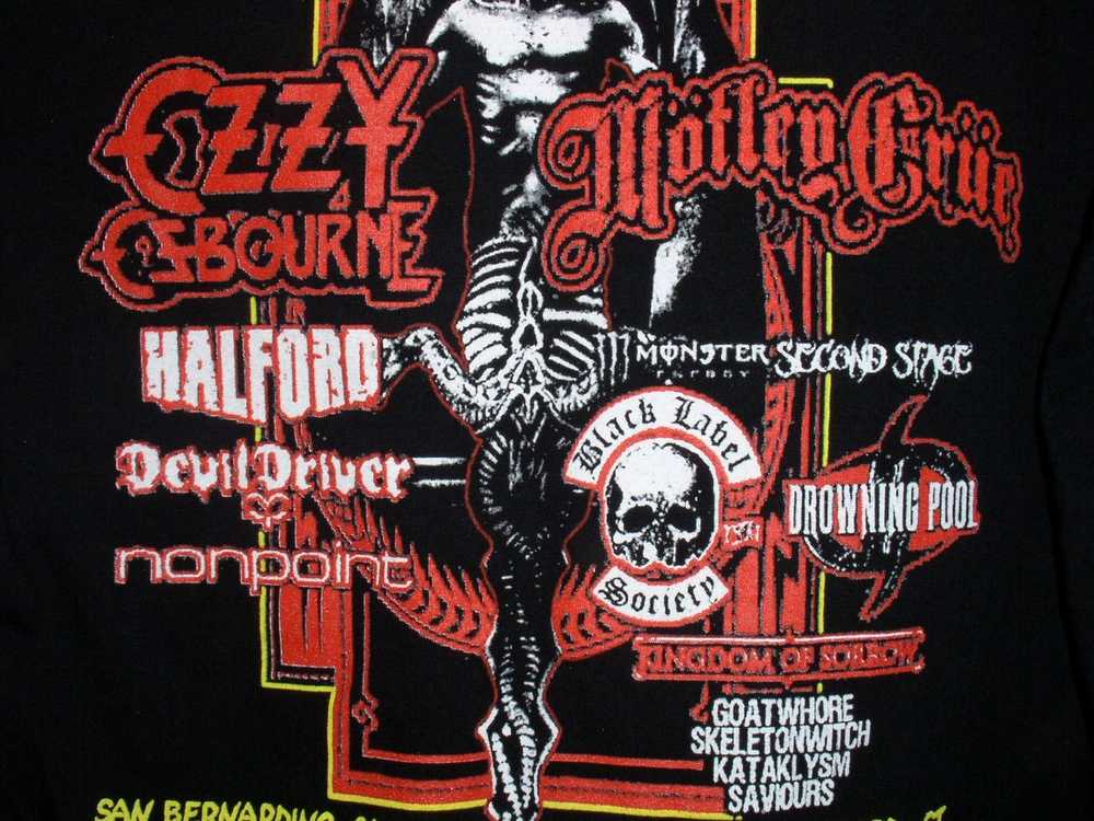 Ozzy Osbourne Concert Tee × Rare × Vintage Ozzfes… - image 5