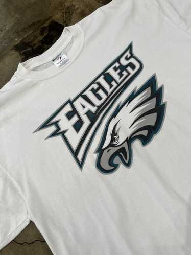 CustomCat Philadelphia Eagles Vintage NFL T-Shirt White / XL