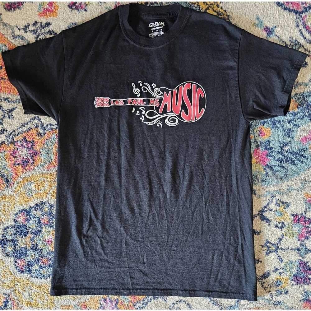 Gildan 2015 2016 Les Paul MS Music tshirt Gildan … - image 1