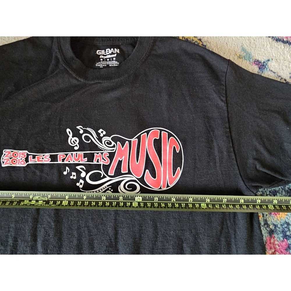 Gildan 2015 2016 Les Paul MS Music tshirt Gildan … - image 5