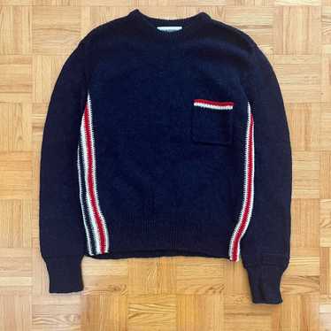 Thom Browne Thom Browne Made in Italy wool pocket… - image 1