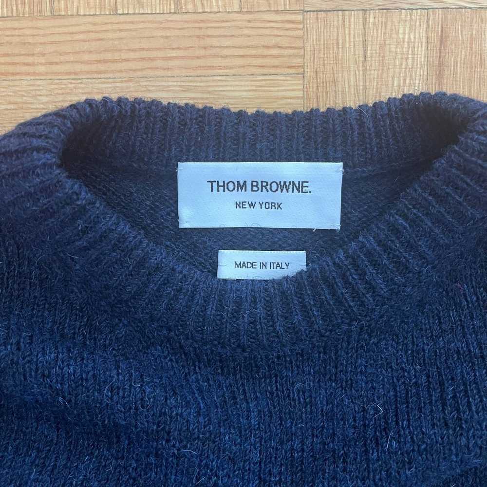 Thom Browne Thom Browne Made in Italy wool pocket… - image 3